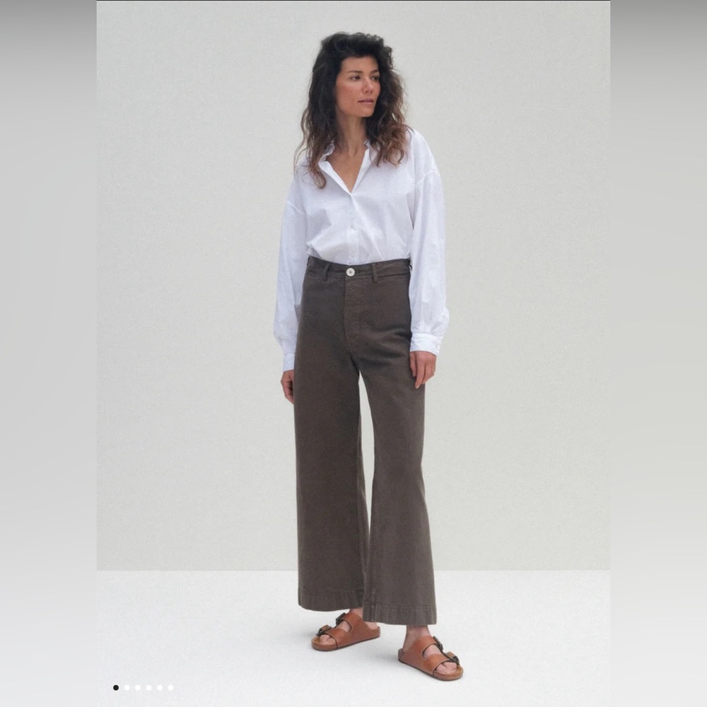 NWT Jesse Kamm Sailor Pants in Mushroom